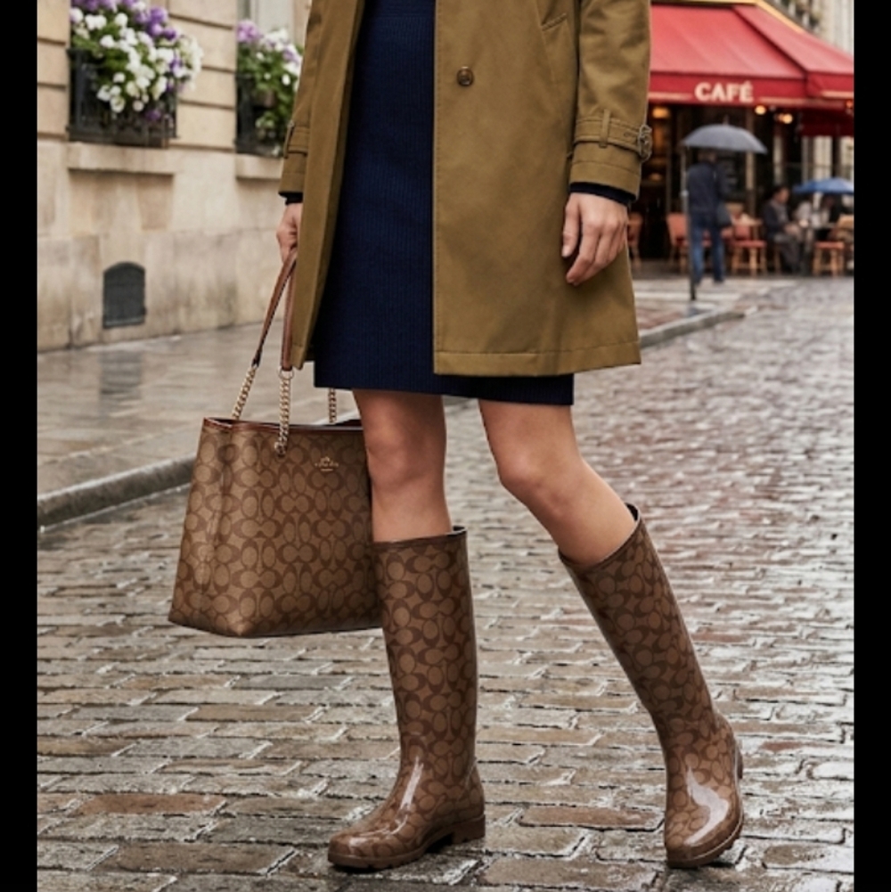 Coach Rain Boots